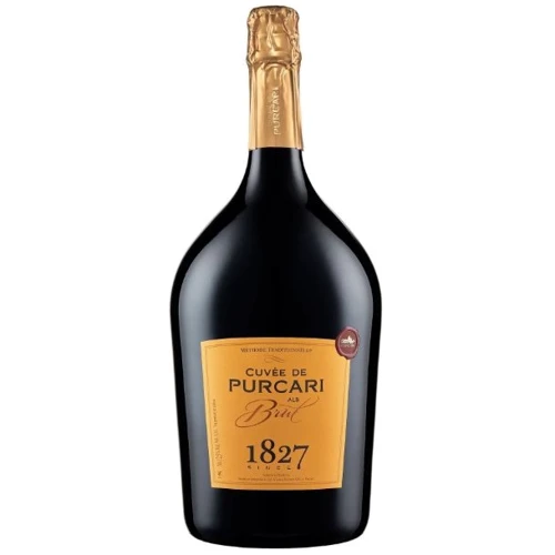 Вино игристое Purcari Cuvee de Purcari Brut Blanc 12.5% 3 л (DDSAU8P069)
