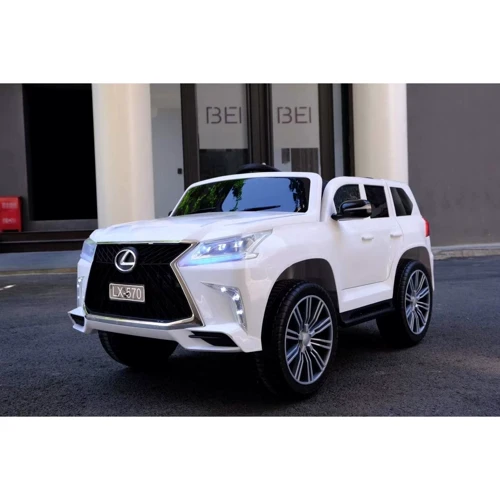 Электромобиль Kidsauto Lexus LX570 STYLE 4WD белый (SMT-7588white): Рекомендуемый возраст от 1 года до 4 лет