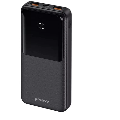 Внешний аккумулятор Proove Power Bank 10000mAh Illuminator 22.5W Black