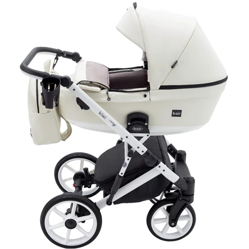 Універсальна коляска 2 в 1 Bair Kiwi White ECO BKW-24 слонова кістка (680742): Ширина шасі 58 см