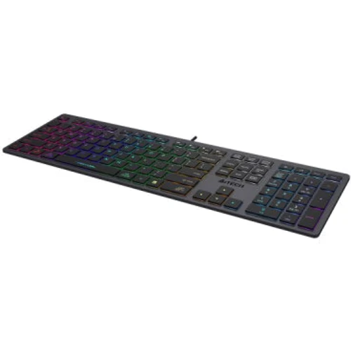 Клавиатура A4Tech FX60H Grey Neon Backlit: Интерфейс подключения USB