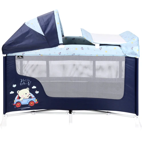 Манеж Lorelli SAN REMO 2L+ (blue bear)