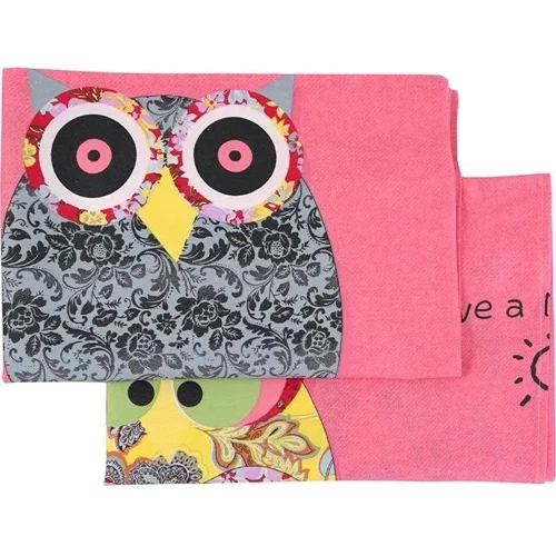 Набір наволочок Руно Owl набивний сатин 2 шт 50х70 см (35.137_Owl_Н): Склад 100 % хлопок