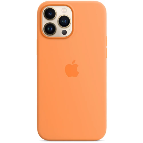 Чехол для iPhone Apple for iPhone 13 Pro Max Silicone Case with MagSafe Marigold (MM2M3) : Материалы Силикон