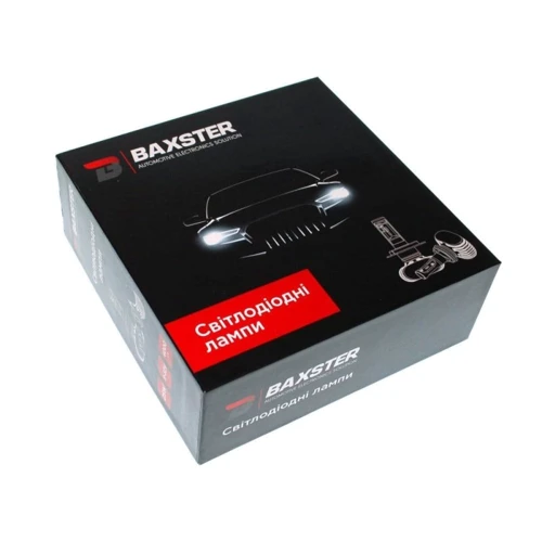 LED лампа Baxster S1 H8-11 5000K 4000Lm (2 шт): Головной свет Противотуманная, Дальний свет, Ближний свет