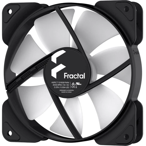 Кулер Fractal Design Aspect 12 RGB PWM Black (FD-F-AS1-1205)