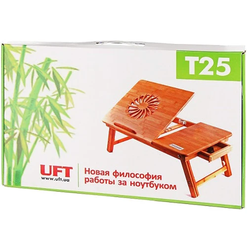 Підставка для ноутбука Бамбуковый столик для ноутбука UFT T25 фото 4