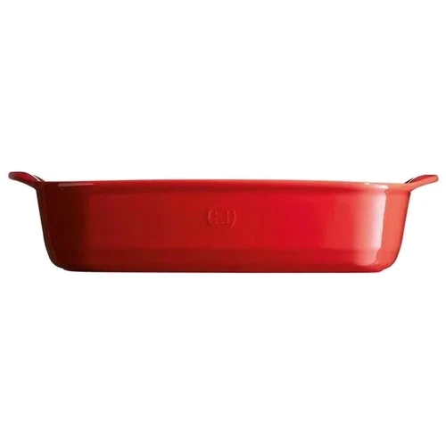 Форма для запекания Emile Henry Ovenware 30х19 см керамическая красная (349650): Крышка Нет