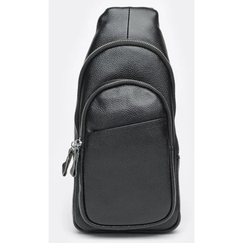 Мужская сумка-слинг Keizer черная (K15021-black): Пол Мужской