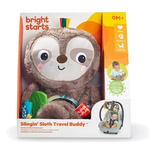 Мягкая игрушка Bright Starts Ленивец Buddy (12501)