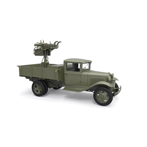 Сборная модель MiniArt MA35186 Советский 1,5 Тонный Автомобиль с Счетверенным Пулеметом Максим М4 фото 8