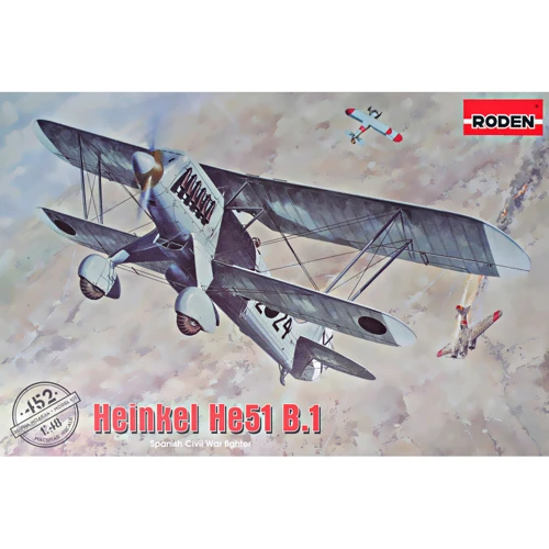 Биплан RODEN Heinkel He.51 B.1: Производитель RODEN