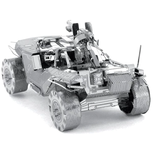 Металлический 3D конструктор Fascinations Автомобиль Halo Warthog, MMS291 фото 3