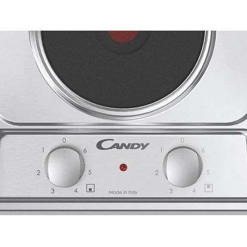 Варильна поверхня Candy CE32XK: Робоча поверхня нержавеющая сталь