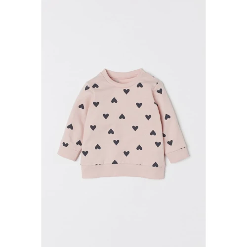 Світшоти H & M 8Z5790109 86 см світло-рожевий