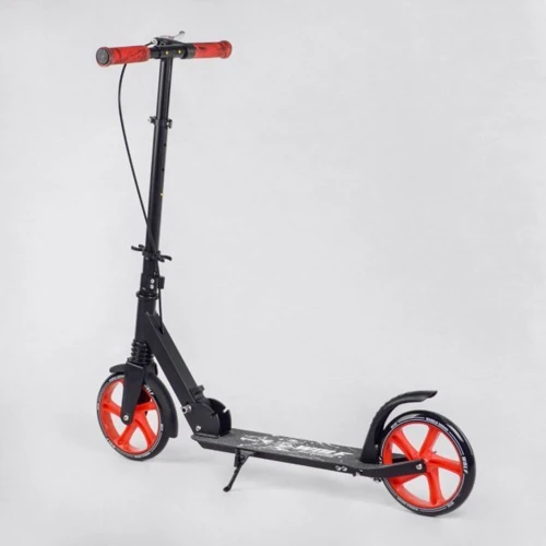 Самокат Best Scooter Wolf красный (W-18342): Материал колес полиуретан