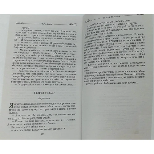 Филис Каст: Богиня по крови: Количество страниц 351