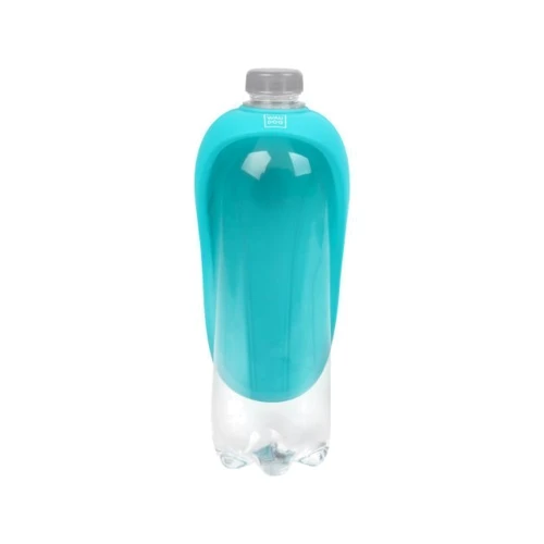 Поилка-насадка на бутылку WAUDOG Silicone 165х90 мм голубая (50772): Размеры 165х90 мм