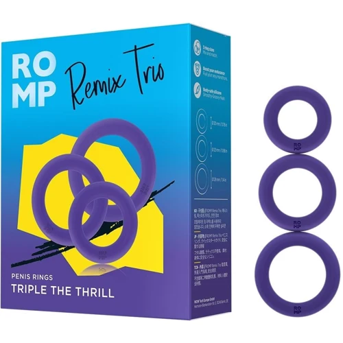 Набор эрекционных колец Romp Remix Trio