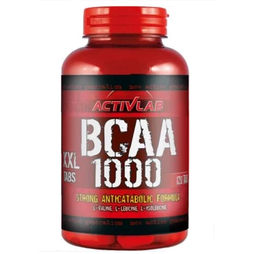 Аминокислота для спорта Activlab BCAA 1000 XXL 120 tabs