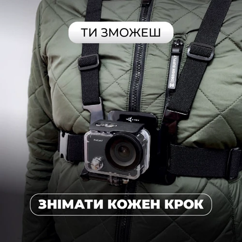 Экшн камера Набор блогера 30 в 1: AIRON ProCam 7 Black с аксессуарами (4822356754800) фото 8