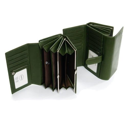 Женский кошелек Dr. Bond зеленый (32595 dark-green): Страна производитель Китай