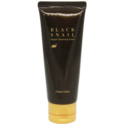 Holika Holika Prime Youth Black Snail Cleansing Foam Відновлювальна пінка для обличчя 100 ml