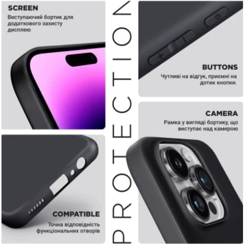 Чохол для телефона ArmorStandart Matte Slim Fit Camera cover Black для Samsung S936 Galaxy S25 Plus (ARM81569): Матеріал TPU (термополиуретан)