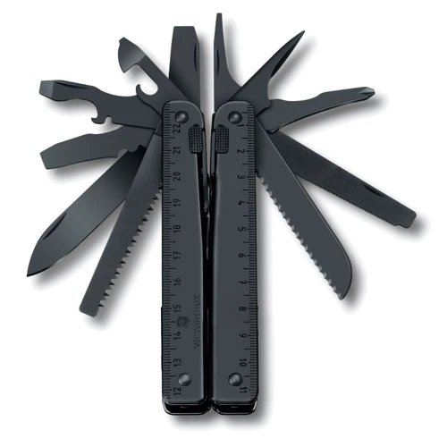 Мультитул Victorinox SWISSTOOL 115мм/29предметов/черный + черный чехол (3.0323.3CN)