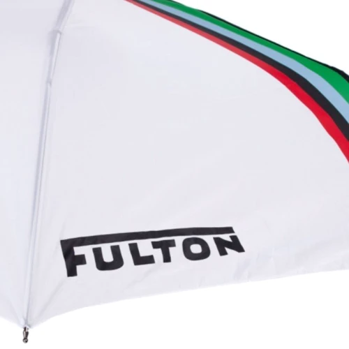 Парасолька чоловіча автомат Fulton чорно-білий (FULG842-Jumbo-Stripe): Розмір купола Большой