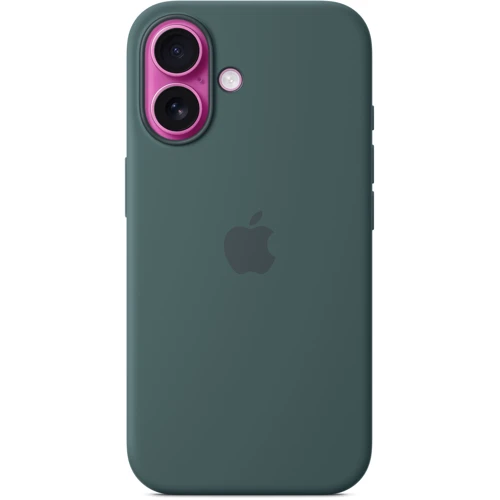 Чехол для iPhone Apple iPhone 16 Silicone Case with MagSafe - Lake Green (MYY83ZM/A) фото 5