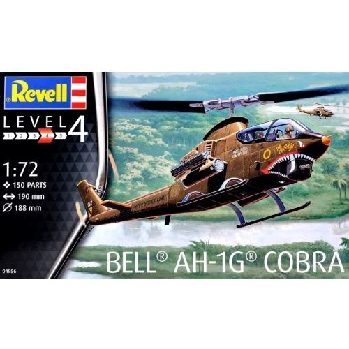 Модель Revell Вертолет Bell AH-1G Cobra 1:72 (04956)