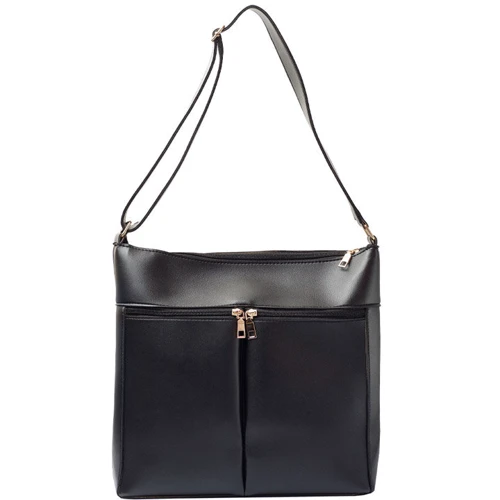 Жіноча сумка через плече Monsen чорна (10919-black): Країна виробник Україна