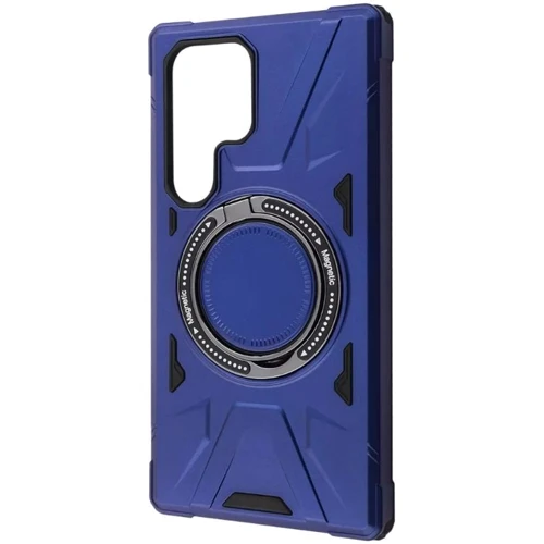 Чохол для телефона WAVE Iron Grip with Magnetic Ring Blue для Samsung S938 Galaxy S25 Ultra