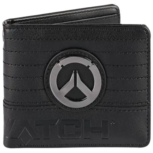 Портмоне Jinx Overwatch Concealed Wallet Black чорне (JINX-8234)