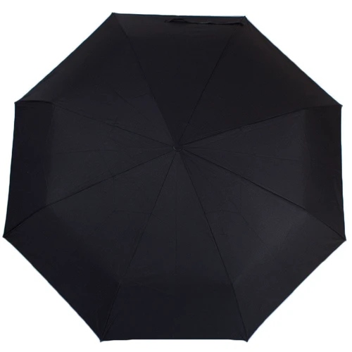 Зонт мужской компактный механический Happy Rain черный (U42667): Тип ручки Прямая