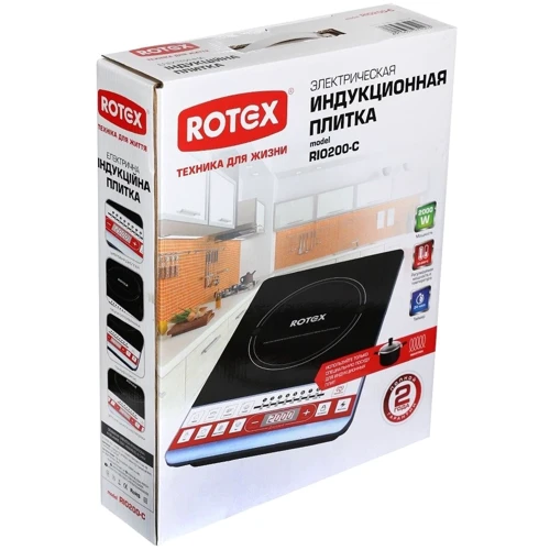 Настільна плита Rotex RIO200-C фото 2