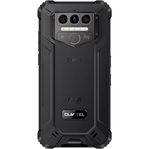 Смартфон Oukitel WP9 6/128GB Black: Камера Тройная 16 Мп + 13 Мп + 0.8 Мп / LED вспышка / автофокус / Фронтальная 8 Мп