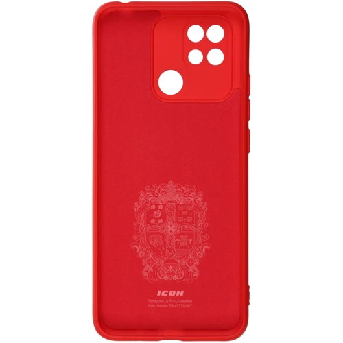 Чохол для телефона ArmorStandart ICON Case Red для Xiaomi Redmi 10C (ARM61312): Колір червоний