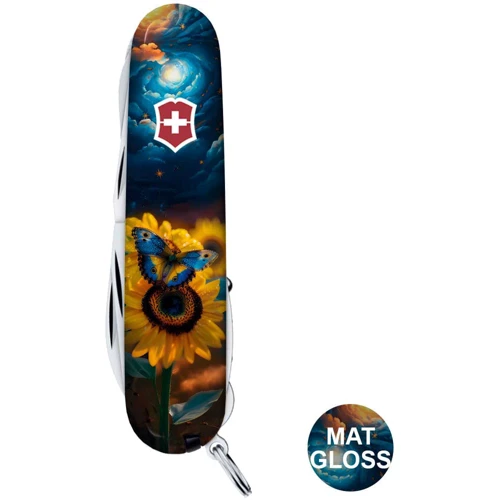 Мультитул Victorinox HUNTSMAN UKRAINE Зірковий метелик (Vx13713.3_T3240pw) фото 7