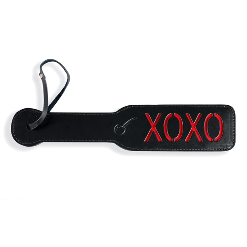 Шлепалка кожаная ХОХО, черный: Производитель Пикантные Штучки