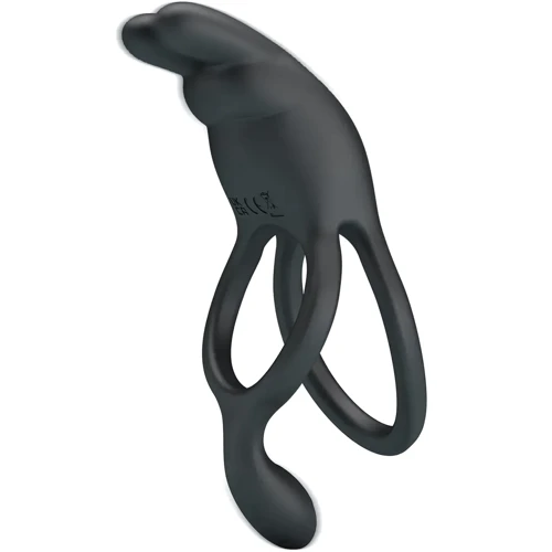 Эрекционное виброкольцо LYBAILE Pretty Love - SETH Black (BI-210335)