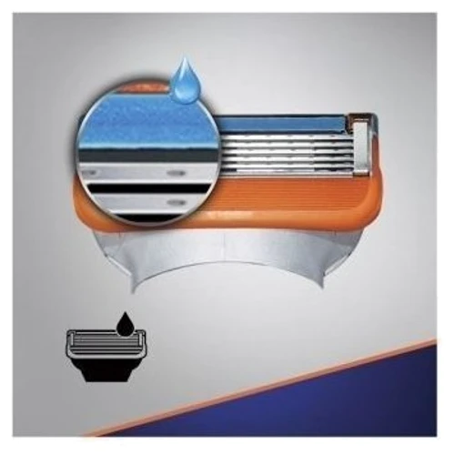 Gillette Fusion5 Сменные кассеты для бритья 2 шт.: Вид Сменные кассеты