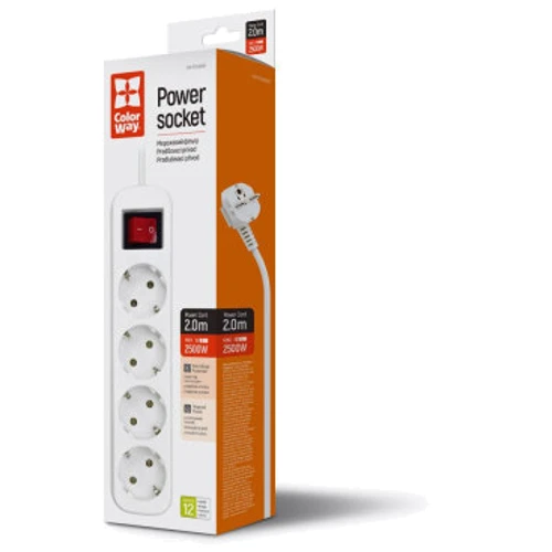 Сетевой фильтр СolorWay (CW-PSEA42W)
