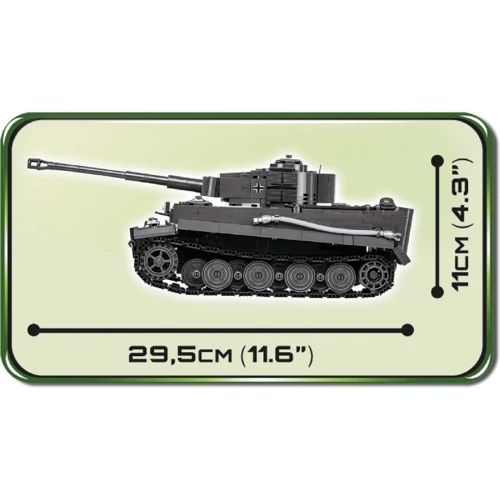 Конструктор COBI Вторая Мировая Война Танк Тигр IV, 800 деталей