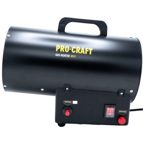 Тепловая пушка ProCraft H17: Мощность, кВт 17