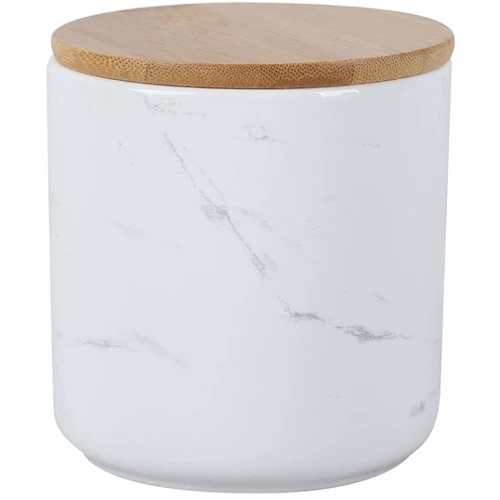 Банка Limited Edition Marble White 560 мл белая (202C-007-A4)