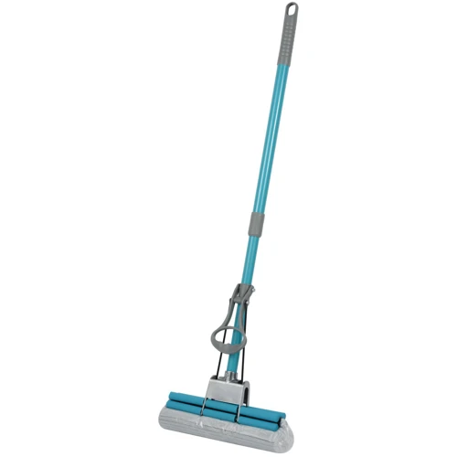 Швабра і комплектуюче Швабра роликова Werk з подвійним віджимом та подвійним роликом 110 см (WDS-04)