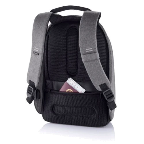 Рюкзак антивор XD Design Bobby Hero Small серый (P705.702): Застежка Молния