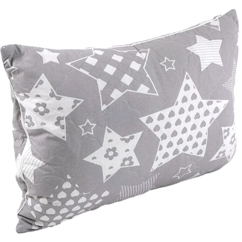 Подушка Руно Grey Star бязь на молнии 50х70 см (310.02СМУ_Grey Star)
